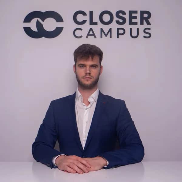 Closer Campus von Christoph Kauf: Seriöse Closer Ausbildung mit Jobvermittlung und praxisnaher Karrierebegleitung im digitalen Vertrieb. 