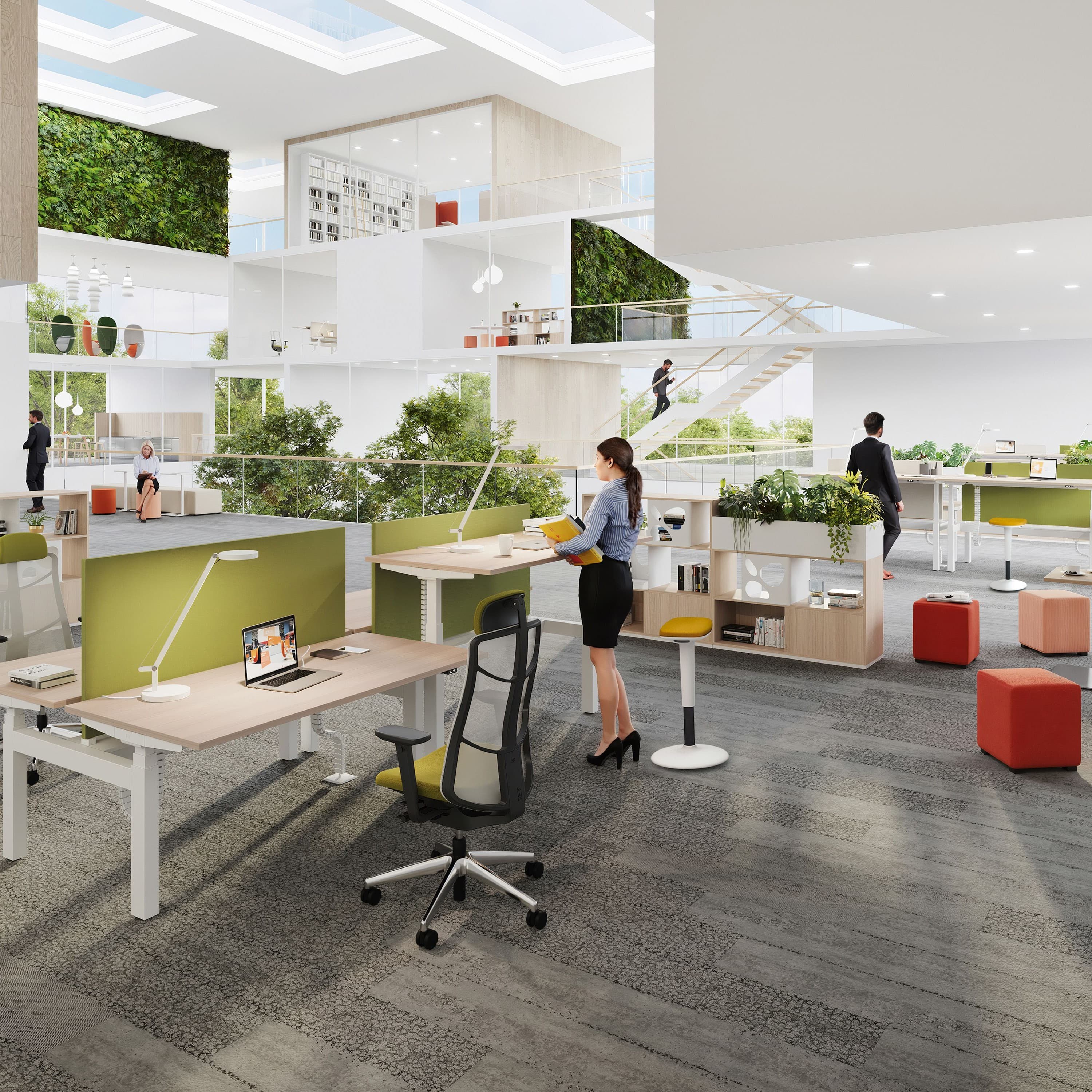 Fally Büromöbel bietet moderne Besprechungsboxen, ergonomische Arbeitsplätze und intelligente Akustiklösungen für das Büro der Zukunft.