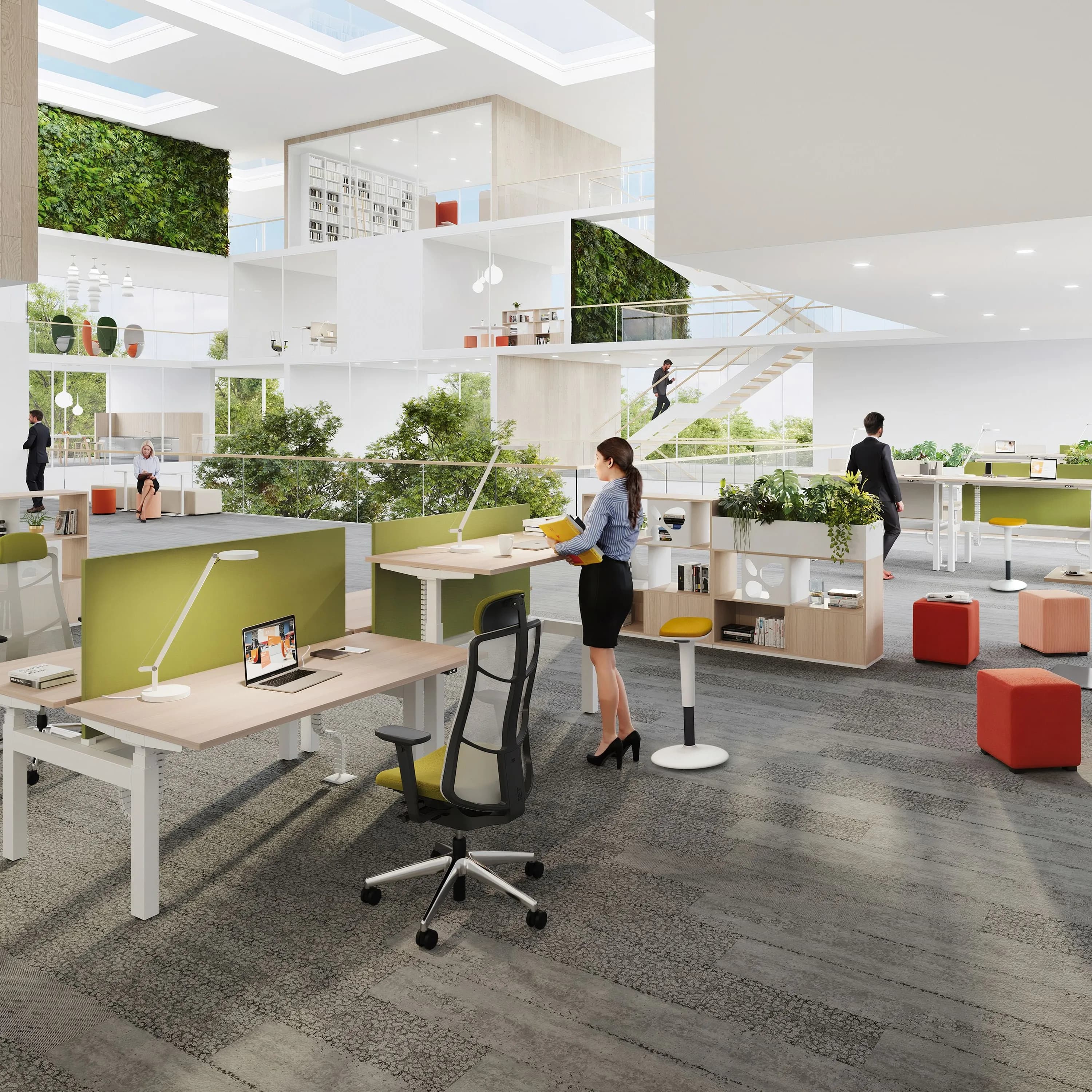 Fally Büromöbel bietet moderne Besprechungsboxen, ergonomische Arbeitsplätze und intelligente Akustiklösungen für das Büro der Zukunft.