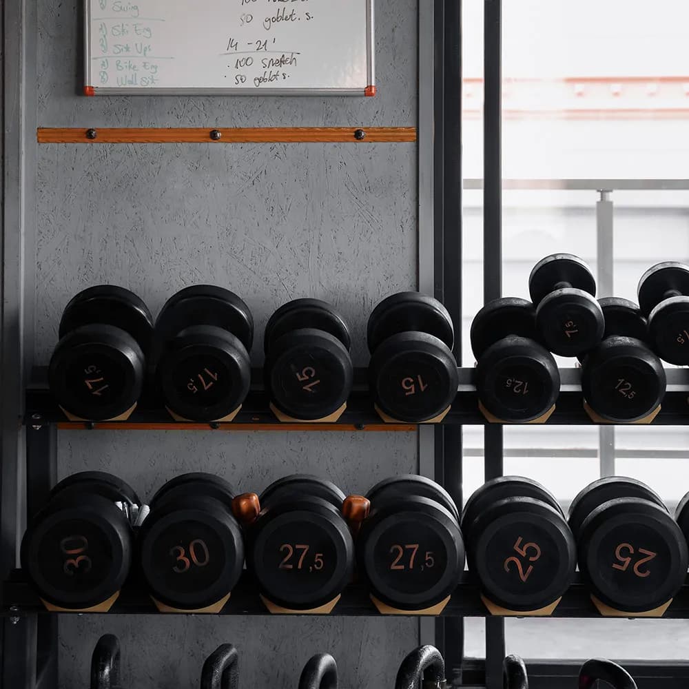 Personal Trainer Daniel Witzl unterstützt eine Klientin bei gezielten Rehabilitationsübungen im Rahmen seines ViennaFitPro-Programms in Wien.