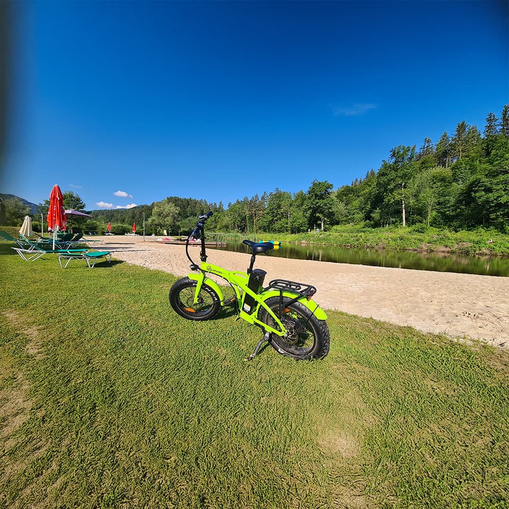 Sonnencamp am Gösselsdorfersee: Radfahren, Naturgenuss und persönlicher Familienurlaub in Kärnten erleben.