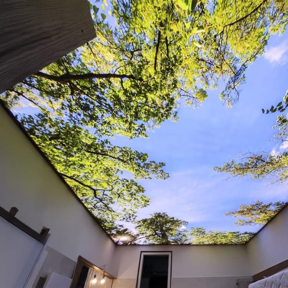 Pflegeleichte Plameco-Spanndecken von wohnART Konrad sind langlebig, hygienisch und einfach zu reinigen.