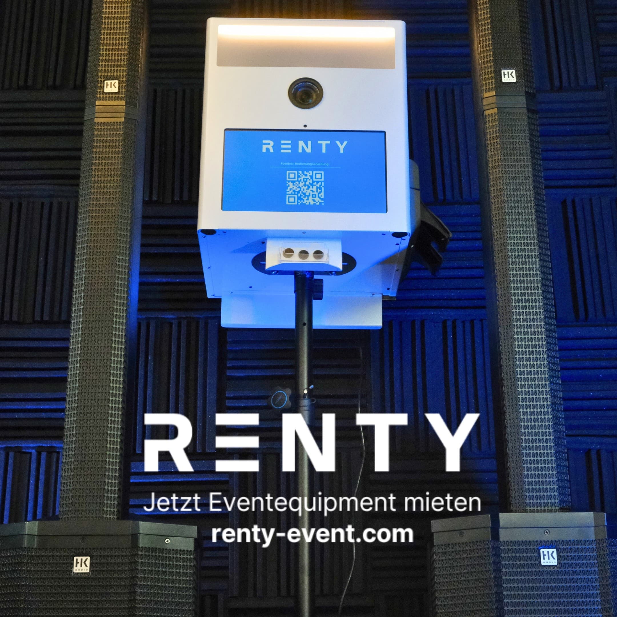 Renty macht Eventtechnik mieten für Privat- und Firmenevents unkompliziert und digital.