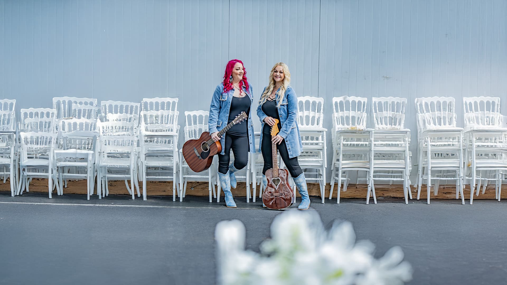 Die Road Chicks stehen für authentischen Nashville-Sound, Frauenpower und Livemusik für Events jeder Art.