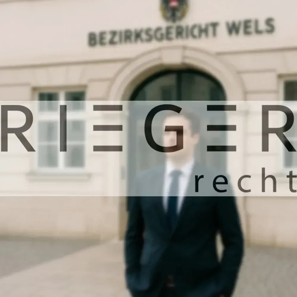 Mag. Robert Rieger, Ihr erfahrener Rechtsanwalt für Strafrecht in Wels, bietet Ihnen kompetente Unterstützung bei strafrechtlichen Vorwürfen.