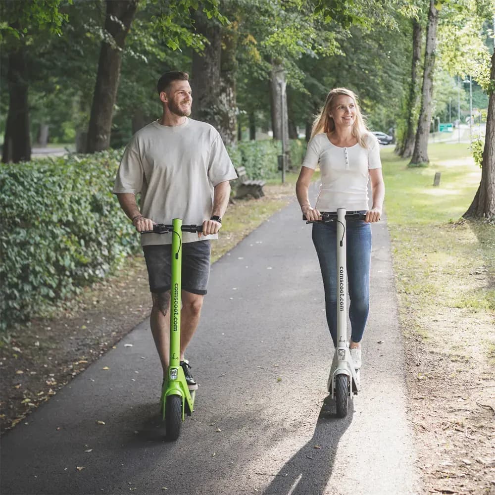 comscoot E-Scooter-Leasing: Nachhaltigkeit für Unternehmen und Privatpersonen