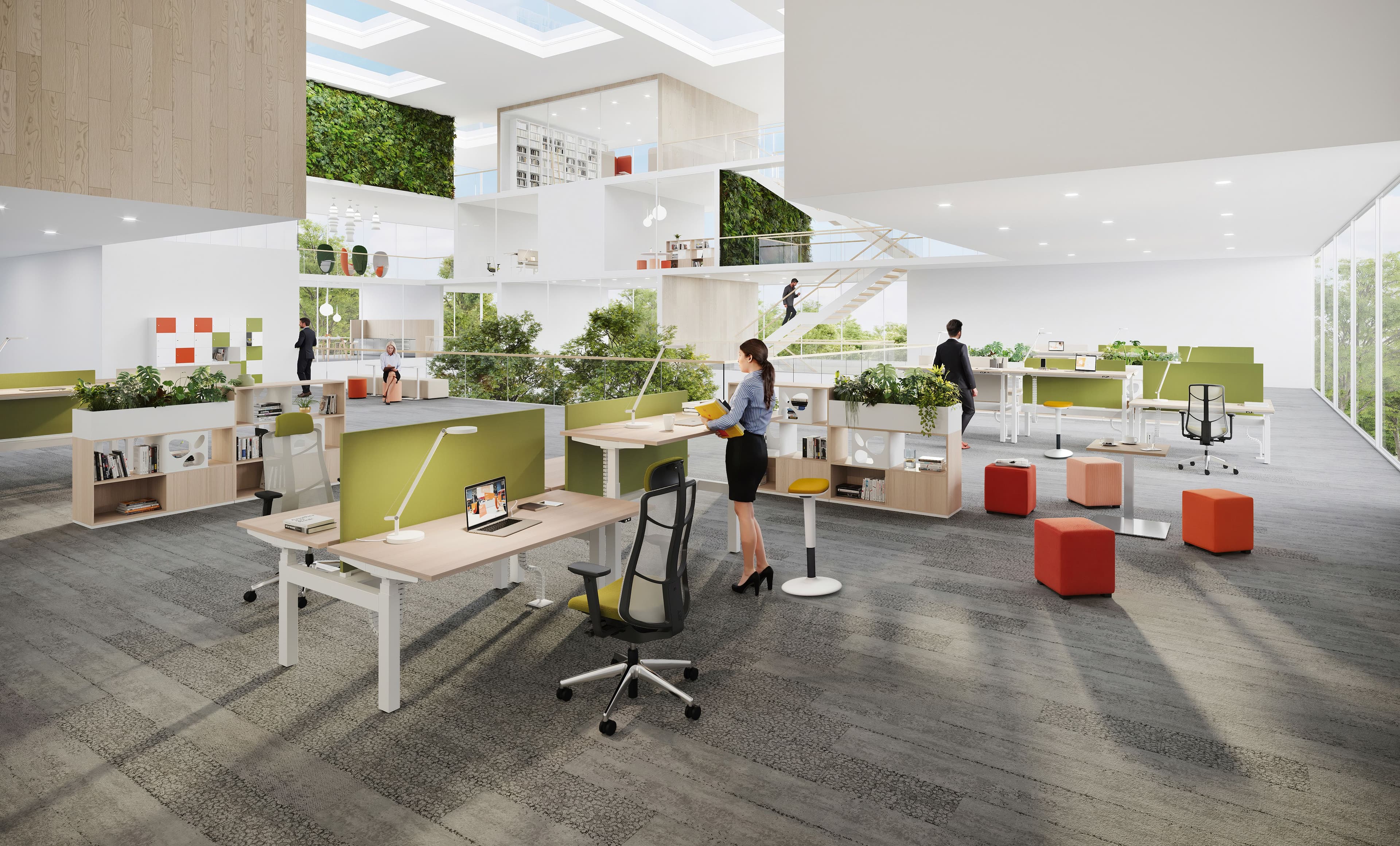 Fally Büromöbel bietet moderne Besprechungsboxen, ergonomische Arbeitsplätze und intelligente Akustiklösungen für das Büro der Zukunft.
