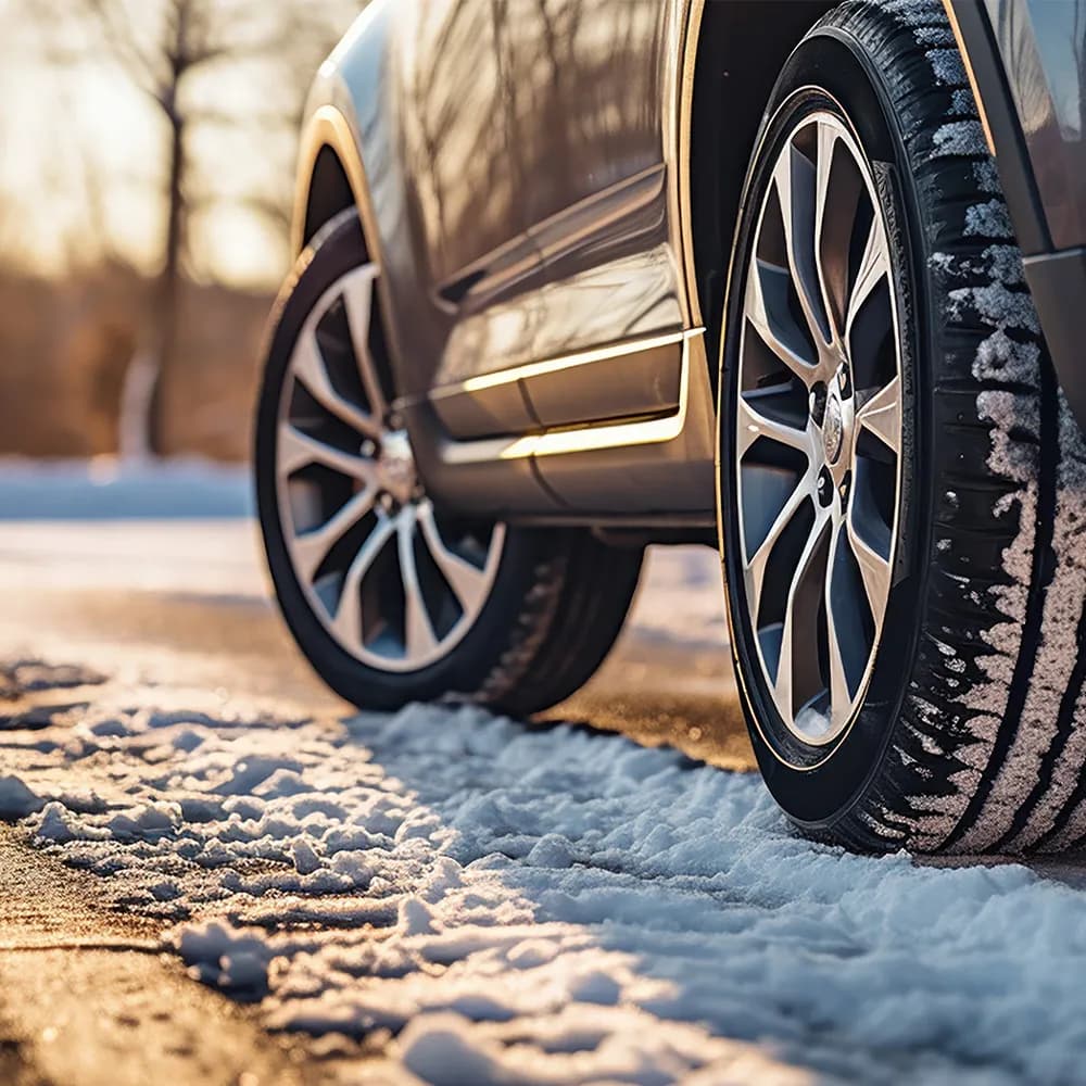 Evocars Riegler bietet professionellen Reifenwechsel und Kfz-Service für den sicheren Winterstart.