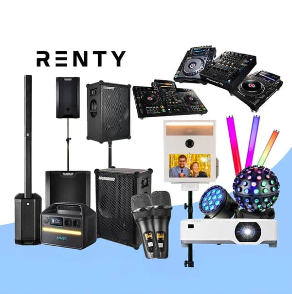 Licht- und Tontechnik mieten in Innsbruck: Renty bietet flexible Eventtechnik für Feiern, Feste und Veranstaltungen jeder Art.